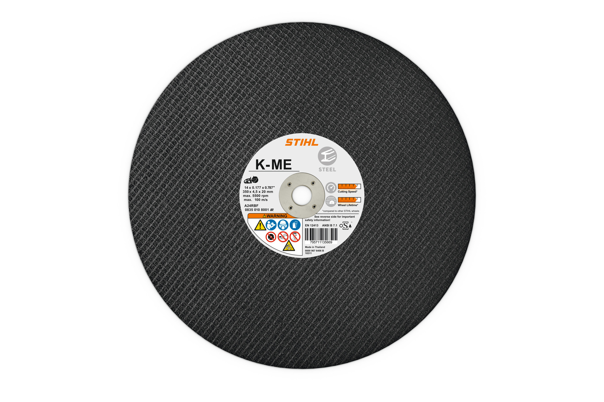 K-ME Abrasive Wheels — Metal
