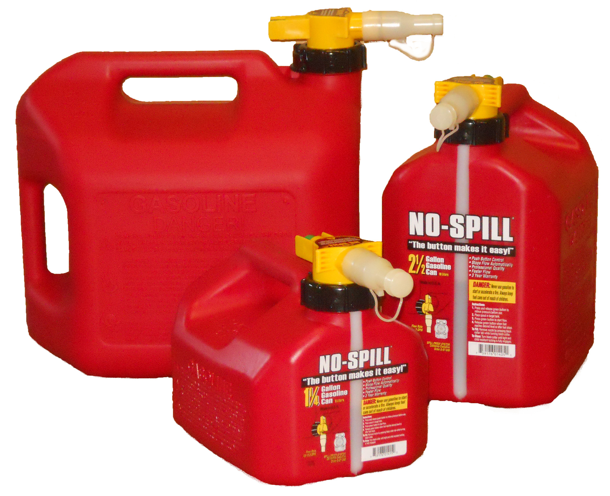 STIHL No-Spill® Fuel Containers