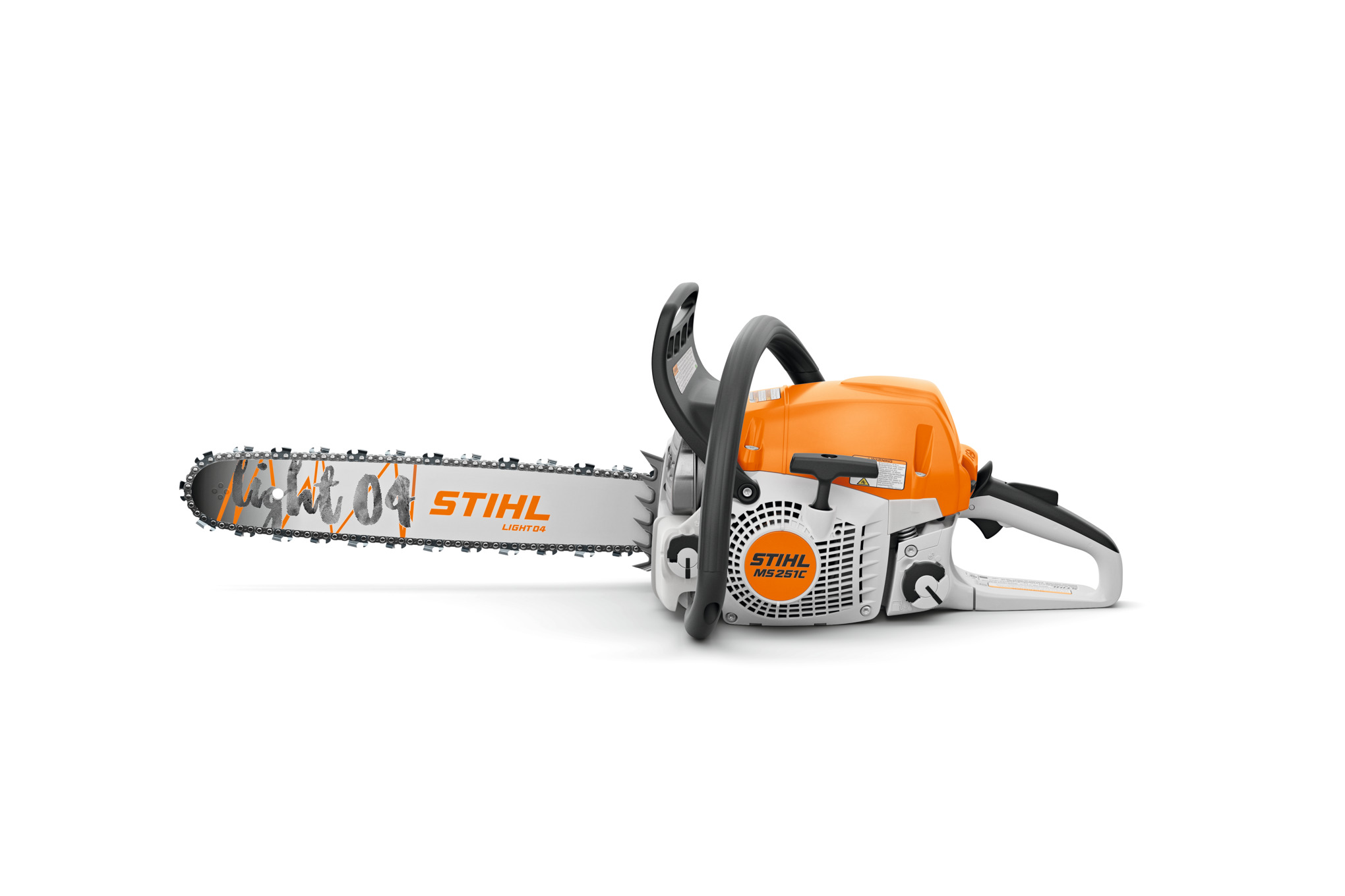 STIHL chainsaw in use