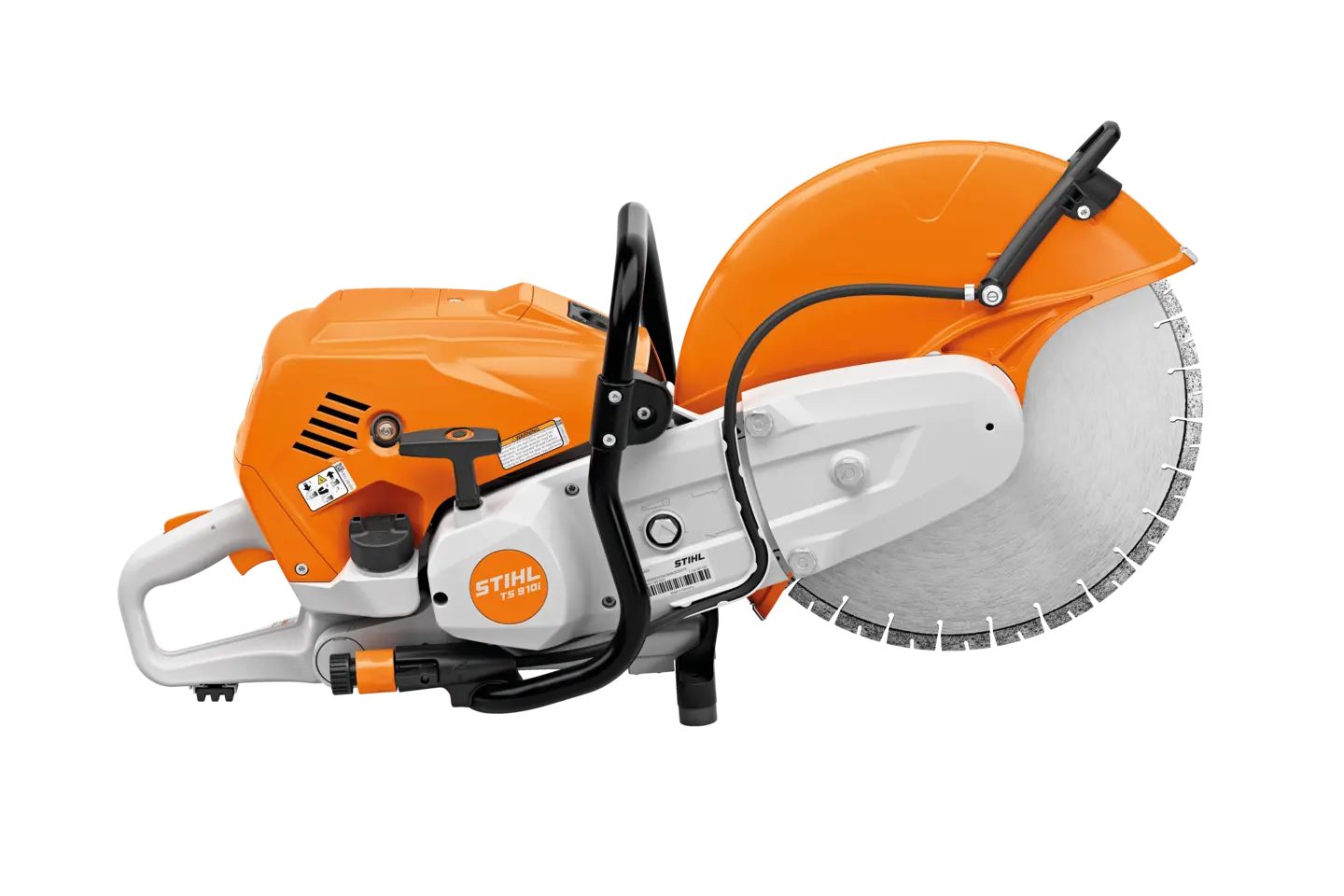 Highest-in-class power-to-weight ratio cut-off machine featuring 24% more power than the previous model.
