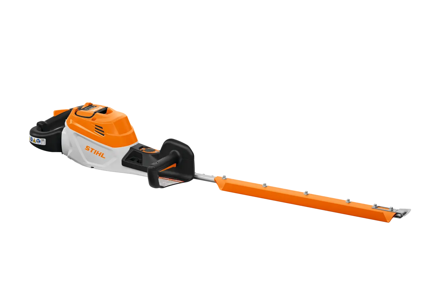 With diamond-ground, single-sided blades available in 30” or 40” lengths, the HSA 150 T trimmer provides pros with razor-sharp cutting performance and the option to operate with backpack battery or AP System battery.
