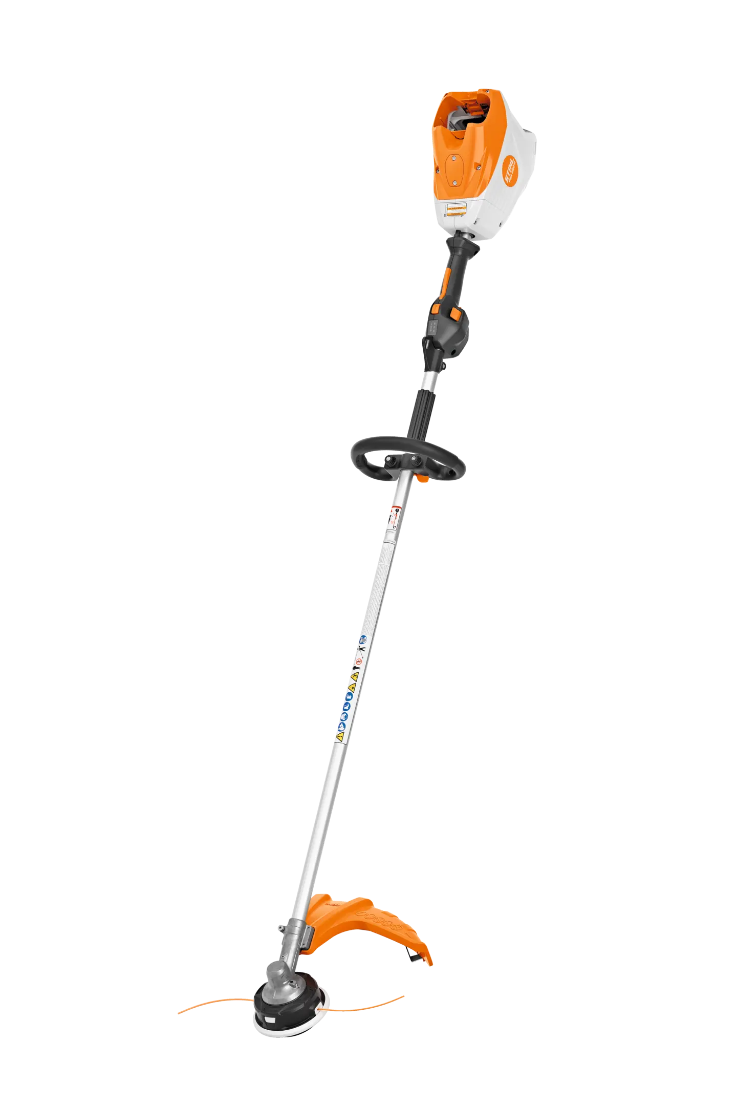 This lightweight and powerful battery-powered loop-handle trimmer is built for professionals to take on a wide range of landscaping jobs.