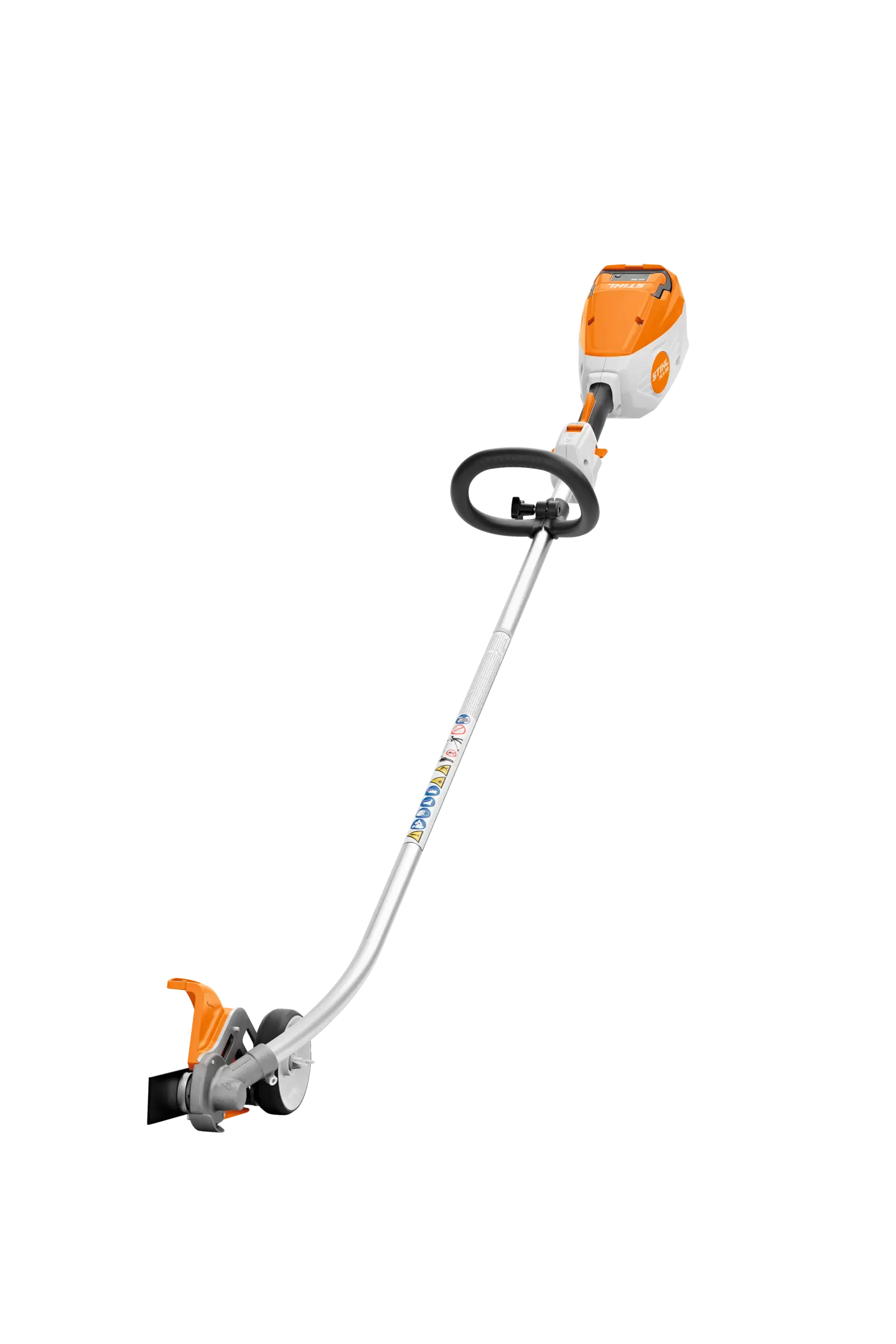 A powerful battery-powered edger in the AK Homeowner System that comes with the battery and charger