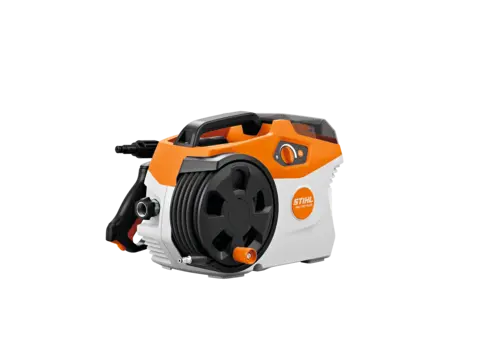 Powerful, professional pressure washer featuring stepless pressure control, maximum pressure of 2,200 psi, and continuous working pressure at up to 1800 psi.