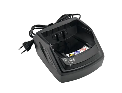 This STIHL AK Battery System charger is full of smart features.