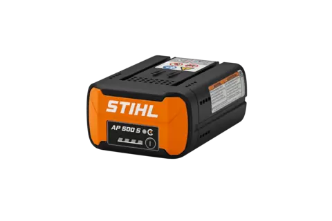 The AP 500 S is the most powerful STIHL AP System battery.
