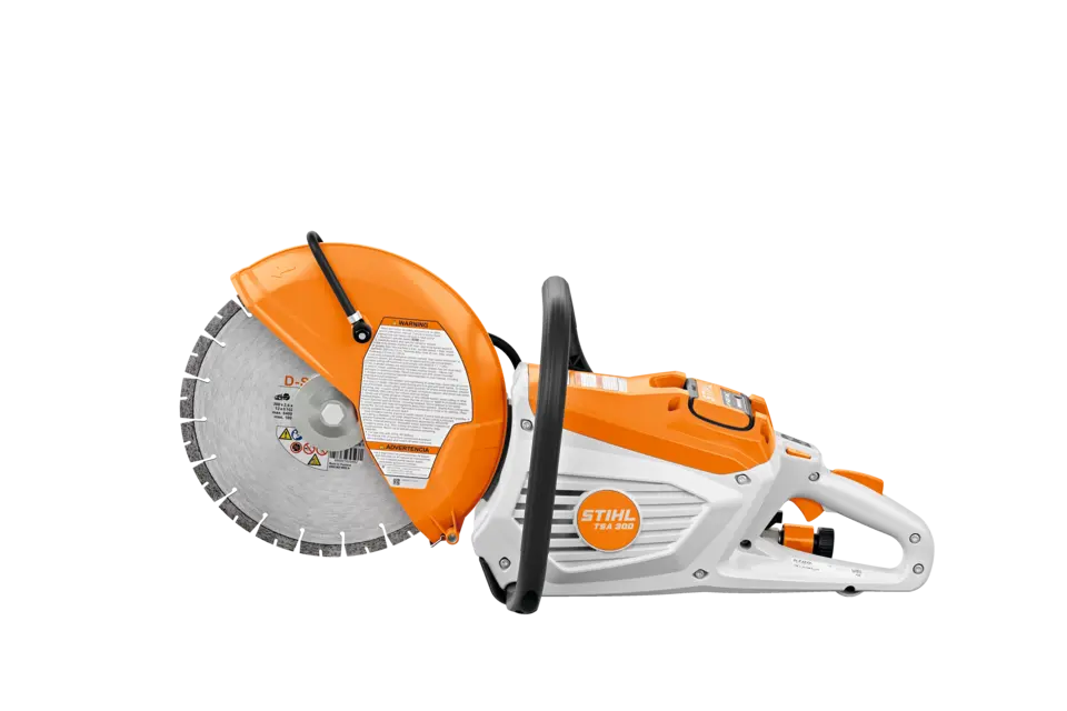The TSA 300 STIHL Cutquik® is a battery-powered cut-off machine that is designed to be powerful, easy to handle, simple to use, and low maintenance.