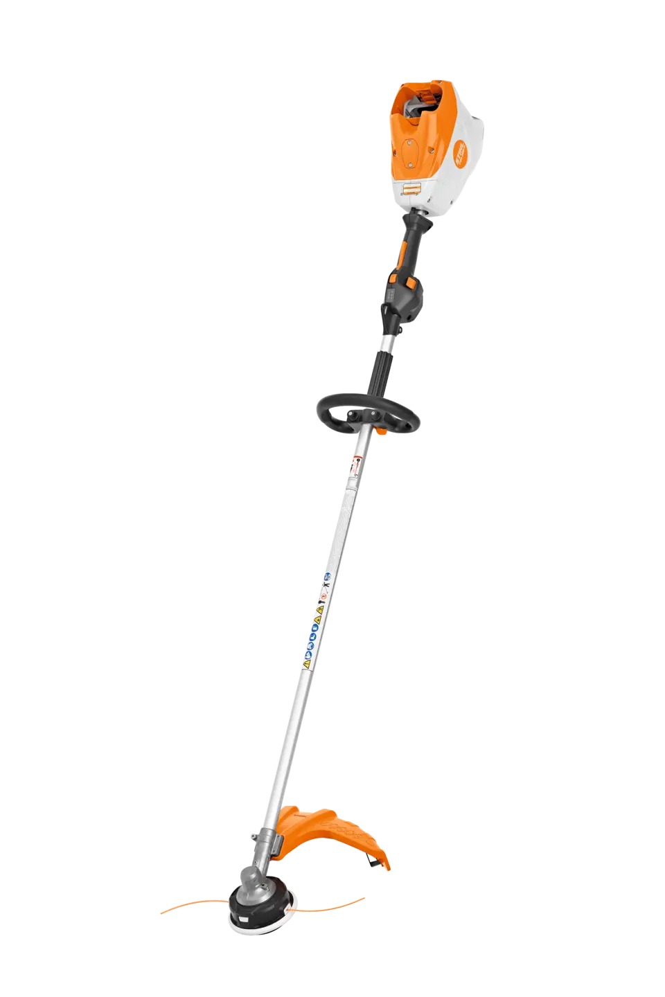 This lightweight and powerful battery-powered loop-handle trimmer is built for professionals to take on a wide range of landscaping jobs.