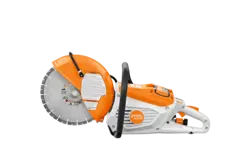 The TSA 300 STIHL Cutquik® is a battery-powered cut-off machine that is designed to be powerful, easy to handle, simple to use, and low maintenance.