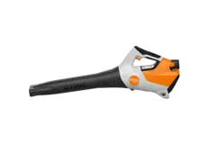 Lightweight, compact battery blower ideal for small cleanup tasks around the home or yard.