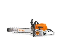 This saw offers the MS 362's optimum combination of torque, power and weight, as well as a wrap-around handle for use in multiple positions.