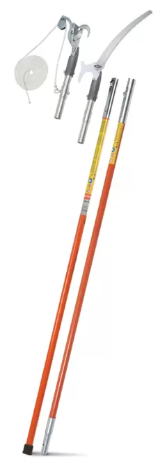 This pole pruner set is ideal for demanding, precise pruning.